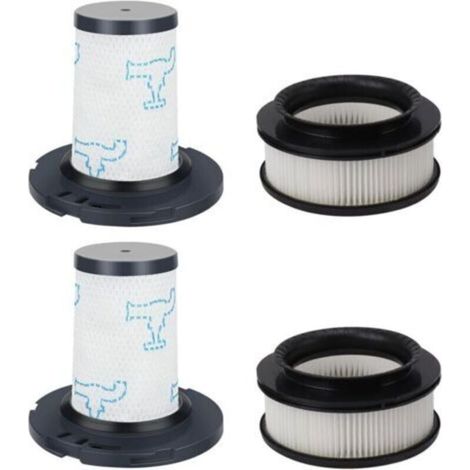 4-teiliges HEPA-Ersatzfilter-Zubehörset für Rowenta X-Force Flex 11.60, 14.60, 15.60 Tierhaarstaubsauger RH9878 RH (1/4)