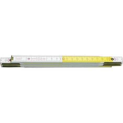 Misura Vorel COMPOSIZIONE IN LEGNO bianco-giallo 1m