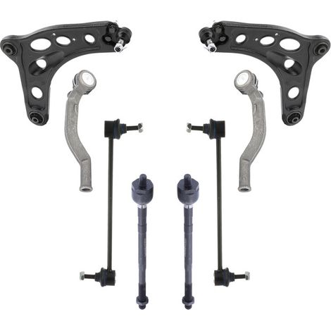 KIT BRACCIO OSCILLANTE 8 PEZZI COMPATIBILE CON NISSAN NV300 Furgone (X82) 1.6 dci 95 / Kit Sospensione Completo OE/OEM / Bracci Oscillanti + Testine Sterzo / Sostituzione Diretta OEM