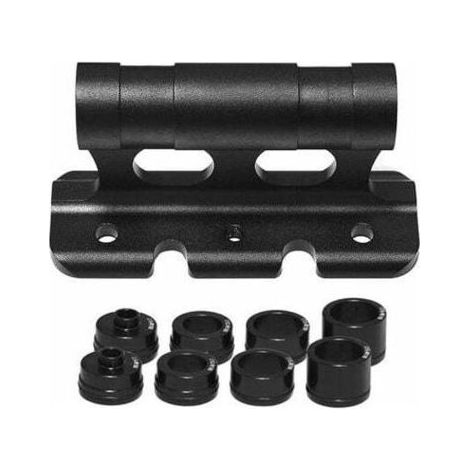 Accessoires pour remorque, support d'axe traversant pour montage sur la fourche du vélo (1/5)