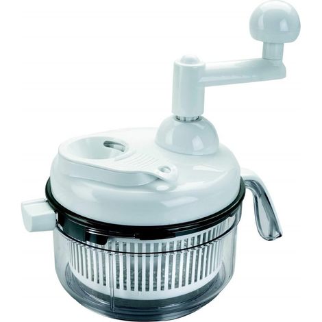 Mini hache-lames 2 pales + batteur manuelle 1 litre