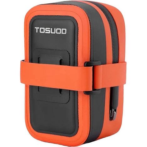 TOSUOD Große Gepäckträgertasche für Mountainbikes und Rennräder, tragbare Sattelstützentasche, Fahrradtasche (1/5)
