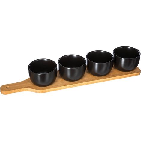 Schwarzer vorspeise-set 5 stück - Sg secret de gourmet (1/5)
