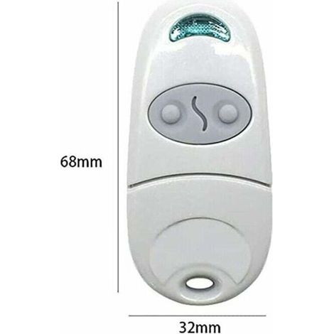 Universal remote control for garage door openers. (1/4)