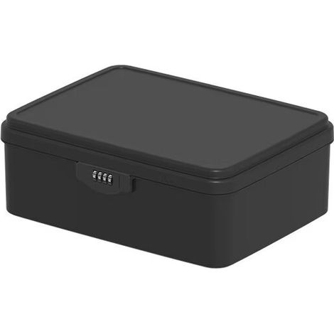 boîte de rangement pour mot de passe,Noir,(33.4 x 26 x 12.6 cm) (1/2)