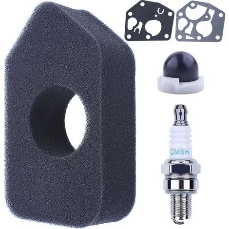Grand joint de carburateur noir, Pour tondeuse B&S 698369 795083 698369 694394 Classic Sprint Quattro 3,5-4 HP Pour MTD 490-200-0011 (1/5)