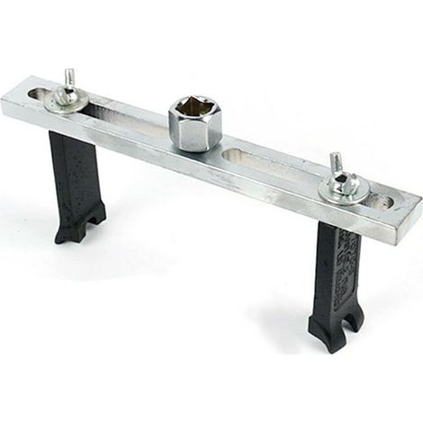 SHINING HOUSEKit pour Enlever le Couvercle du Réservoir de Carburant Clé de Couvercle de Pompe à Carburant Réglable Clé Pompe à Carburant Clé à Molette pour Réservoir de Carburant de Voiture,une pièce (1/5)