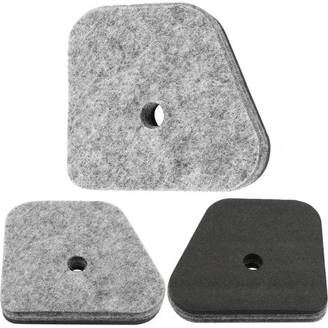 4180-120-1800 Filtre à Air pour Stihl FS87 FS90 FS90R FS100 FS110 FS130 FS310 FC90 FC100 FC110 HT100 HT101 HT130 HT131 KM100 KM100R HL100 HL90 HL95 SP90 Débroussailleuse 4180 120 1800 (1/5)