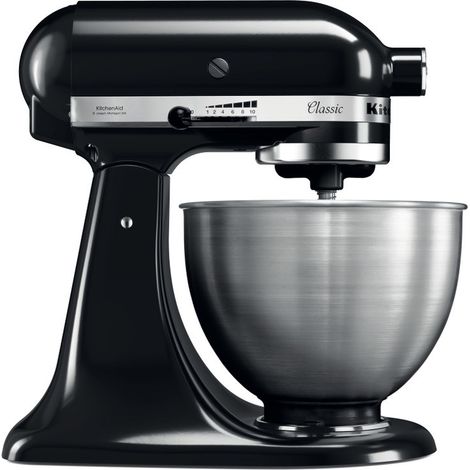 Robot pâtissier KITCHENAID CLASSIC 5K45SSEOB - Noir