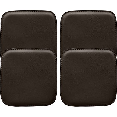 4er-Pack magnetischer Kissen für Hocker - Kunstleder - Stylix Braun (1/5)