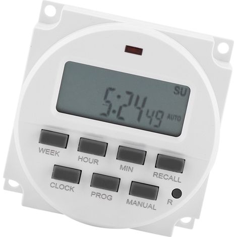 Minuterie programmable intelligente et durable 12 V (1/5)