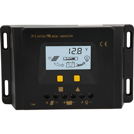 Contrôleur de chargeur solaire PWM à identification automatique JN K 12V 24V (12V 24V 20A) (1/5)