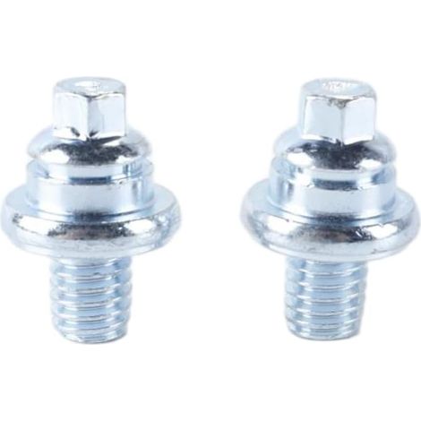 Lot de 2 boulons de borne de batterie latéraux 3/8 pouces M10x1,5 en fer, adaptateurs universels de borne latérale de remplacement pour connexion électrique de batterie de voiture (1/5)