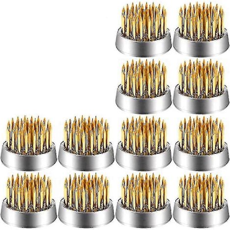 Lot de 12 supports pour fleurs, Kenzans, mini supports floraux ronds, épingles à fleurs de 2,3 cm (0,9 pouce). (1/4)