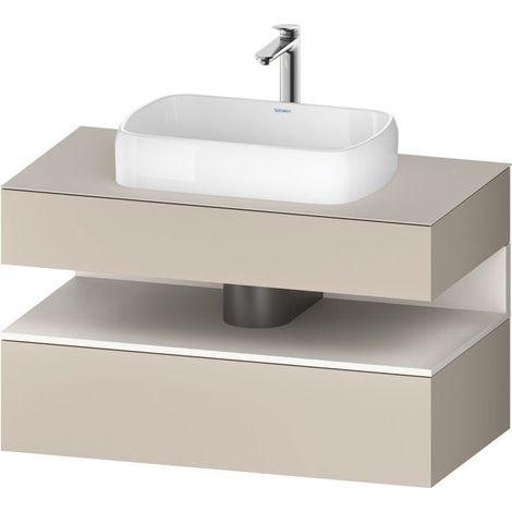 Duravit Collection One Konsolenwaschtischunterbau, 1 Auszug, 1 (1/2)