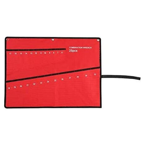 Borsa per attrezzi multitasca arrotolabile per chiave inglese, custodia per borsa per attrezzi con chiave regolabile Organizzatore di stoccaggio per Limnodynasts Banchi da lavoro Artigiani (1/5)