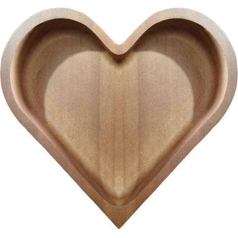 Bol en bois, plateau à fruits décoratif, assiette à dessert empilable pour collations et collations (1/5)
