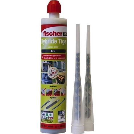 Resina di incollaggio chimica ad alta resistenza, cartuccia da 380 ml, grigia - Fischer