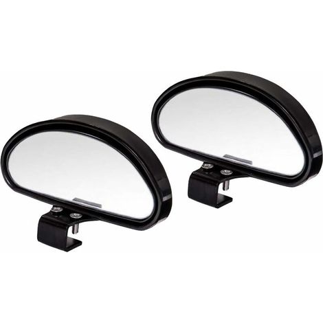 Retroviseur Conduite Accompagnée Retroviseur Angle Mort Miroir D'angle Mort RéTroviseur Conduite Accompagnée pour Tous Les Voitures- Miroir Convexe Angle réglable (2Pcs-A)