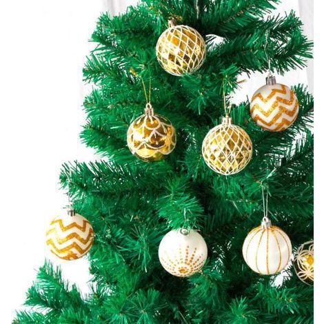 Weihnachtskugeln, 30 Stück, Plastik-Tannenbaumkugeln, hängende Dekorationen für den Weihnachtsbaum, festliche Ornamente.