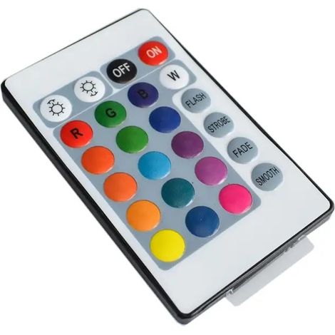 24 Button LED Light Controller Wireless RGB Ir Remote 12v Di (1/4)