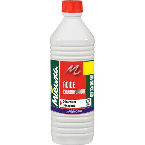 Chlorwasserstoffsäure 23% 1 Liter - Mieuxa