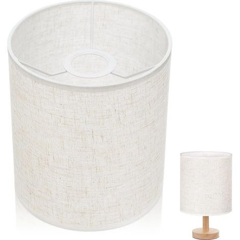 Linen Lampshade For Floor Lamp And Table Lamp Modern Washable 7.87 X 5.51 X 5.51 Inch For Bedroom Living Room And Home Decor (1/5)