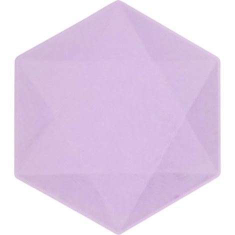 Assiette Vert Décor, 6 pièces, 26,1 x 22,6 cm, Vaisselle de fête en matières premières Rapidement renouvelables, pour Les Anniversaires, Les barbecues, Les jubilés, etc.