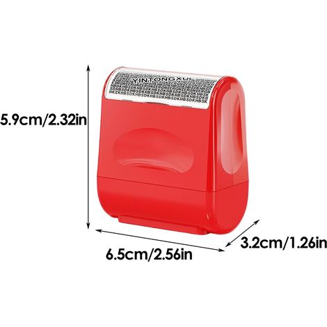 Red Warning Stickers Do Not Bend Self Adhesive Paper (1/5)