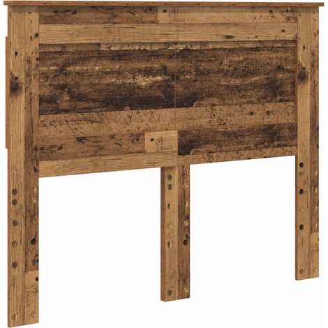 Cabecero con cabecera Madera Vieja 135 cm Madera contrachapada vidaXL