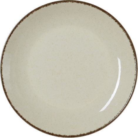 Assiette plate Ø 27 cm SMILLA SAND lot de 6 - Was Germany (1/2)