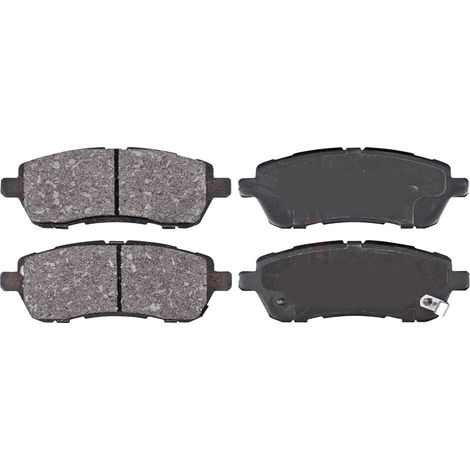 KIT PASTIGLIE FRENO ANTERIORI compatibile con FORD FIESTA VI (CB1, CCN) / PASTIGLIE FRENANTI AUTO OEM 37606  37956, / SOSTITUZIONE DIRETTA / BASSA POLVERE / SILENZIOSO