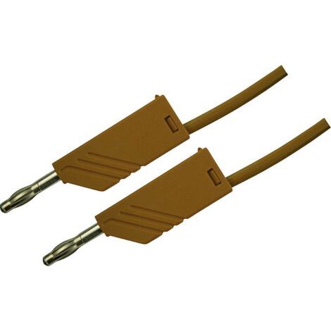 Hirschmann Test & Measurement MLN 50/2,5 BR Messleitung Lamellenstecker 4 mm Lamellenstecker 4 mm 0. (1/3)