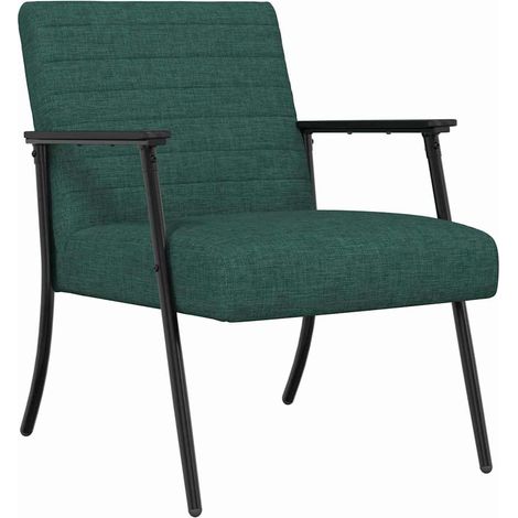 Maison Exclusive - fauteuil Vert foncé 59 x 75 x 78 cm tissu