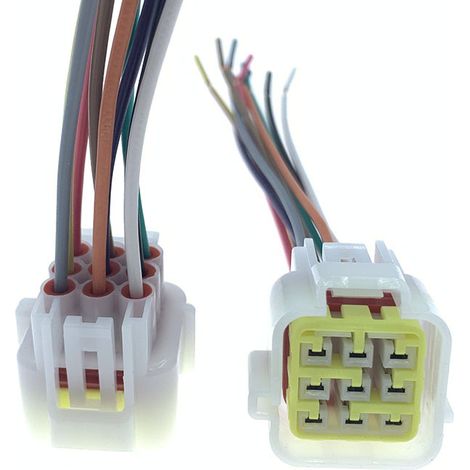 Compatible with Sinotruk Howo H3H5 light truck headlight wiring harness plug (1/4)