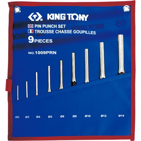 SET DI 9 AGO-PERFORATORI DA 2-14 MM CON CUSTODIA IN TESSUTO - KY1009PRN
