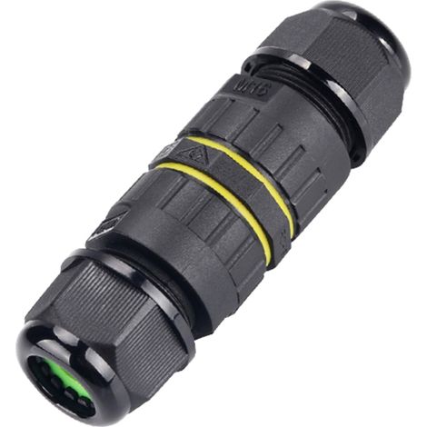 Caja de conexiones impermeable IP68 para cables eléctricos exteriores, 3 pines, 7–10 mm de diámetro (1/5)