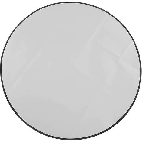 Tapis ignifugé rond de 91 cm (36 pouces) résistant aux hautes températures pour foyer extérieur. (1/5)