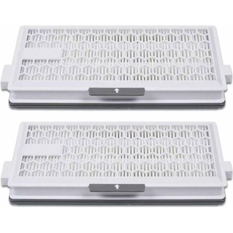 Lot de 2 Filtres Airclean pour Aspirateurs Miele Compatibles Modèles C1 C2 C3 et Série Complete - ANDIAMOS (1/3)
