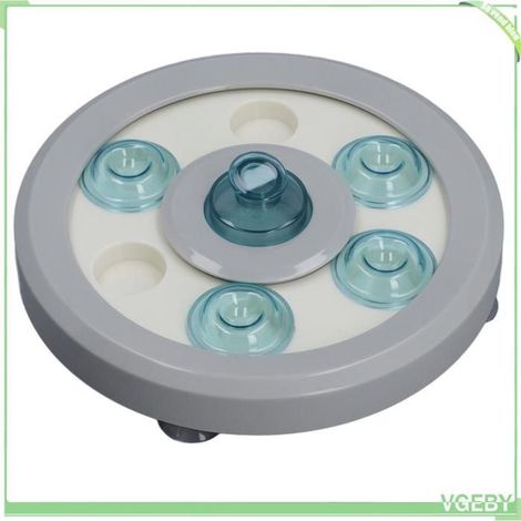 Fafeicy bol pour chien à ingestion lente Bol de nourriture lente pour animaux de compagnie, animalerie deplacement Gris clair (1/5)