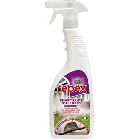 DISABITUANTE PER TOPI E RATTI SPRAY 750 ml