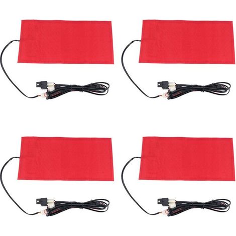 Adatto per sella universale da moto/bicicletta da 25 W 12 V/cuscino riscaldato per tutti i terreni/sella impermeabile/cuscino riscaldato/riscaldatore invernale