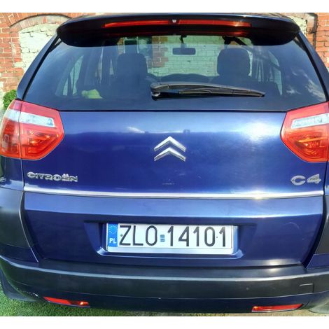 Citroën C4 I Picasso - Embellecedor cromado para el portón trasero (1/5)