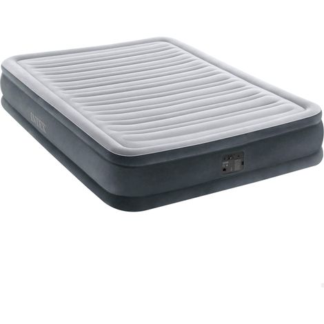 intex 67768 Materasso Una Piazza e Mezza Comfort Plush 137x191x33 cm con pompa incorporata (1/5)