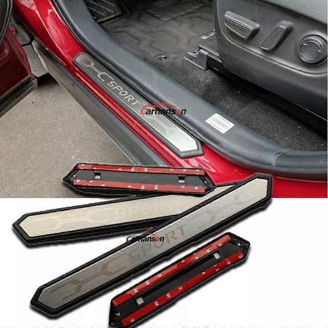 Accessoires automobiles : Plaque de seuil de porte pour Toyota Corolla 2022-2025, protection de seuil de porte ( ) (1/5)