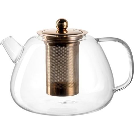 Leonardo Tè Per Te Cafetera de Vidrio 1,2 L (1/3)