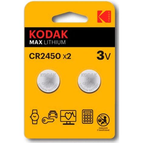 Pile bouton Kodak cr1616 3 V 50 mAh pack 2 (1/2)