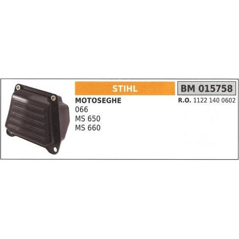 Marmitta STIHL motosega 066 MS 650 660 015758