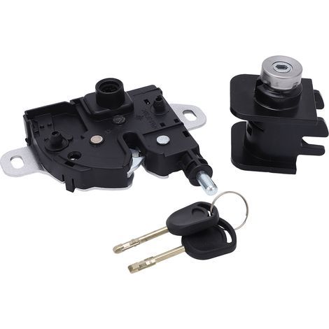 CFTGIW Bonnet Hood Lock 4124287 Remplacement du Kit de Cylindre de Capuche Moteur pour MK6 2000‑2006 Bonnet Hood Lock Latchengine Lockengengine Kithood Kit41242874956236