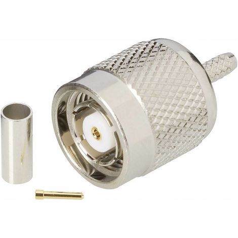 BKL Electronic 0419412 0419412 Connecteur TNC à polarité inversée mâle, droit 50 Ω 1 pc(s) D19088 (1/2)